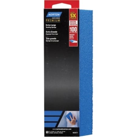 Tool Time 82077 5 x 120 Grit Extra Large Single Angle Sanding Sponge TO3565901